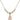 Saint Cecilia Crystal Necklace | 1/2 inch | 4mm Beads   14kt Gold Filled
