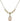 Saint Cecilia Crystal Necklace | 1/2 inch | 4mm Beads   14kt Gold Filled