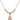 Saint Sebastian Crystal Necklace | 1/2 inch | 4mm Beads   14kt Gold Filled