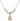 Saint Sebastian Crystal Necklace | 1/2 inch | 4mm Beads   14kt Gold Filled