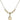 Saint Sebastian Crystal Necklace | 1/2 inch | 4mm Beads   14kt Gold Filled