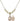 Saint Sebastian Crystal Necklace | 1/2 inch | 4mm Beads   14kt Gold Filled
