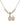 Saint Sebastian Crystal Necklace | 1/2 inch | 4mm Beads   14kt Gold Filled