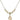Saint Vincent Ferrer Crystal Necklace | 1/2 inch | 4mm Beads   14kt Gold Filled