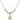 Saint Augustine of Hippo Crystal Necklace | 1/2 inch | 4mm Beads   14kt Gold Filled