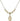 Saint Augustine of Hippo Crystal Necklace | 1/2 inch | 4mm Beads   14kt Gold Filled