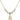 Our Lady of Fatima Crystal Necklace | 1/2 inch | 4mm Beads   14kt Gold Filled