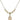Infant of Prague Crystal Necklace | 1/2 inch | 4mm Beads   14kt Gold Filled