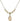 Saint Maria Goretti Crystal Necklace | 1/2 inch | 4mm Beads   14kt Gold Filled