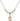 Saint Germaine Cousin Crystal Necklace | 1/2 inch | 4mm Beads   14kt Gold Filled