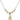 Saint Anastasia Crystal Necklace | 1/2 inch | 4mm Beads   14kt Gold Filled