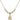 Saint Nino de Atocha Crystal Necklace | 1/2 inch | 4mm Beads   14kt Gold Filled