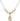 Saint Nino de Atocha Crystal Necklace | 1/2 inch | 4mm Beads   14kt Gold Filled