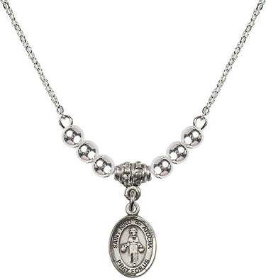 Collar de Cristal de San Niño de Atocha | 1/2 pulgada | Cuentas de 4 mm | N22-9214