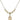 Saint Alexandra Crystal Necklace | 1/2 inch | 4mm Beads   14kt Gold Filled