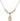 Saint Alexandra Crystal Necklace | 1/2 inch | 4mm Beads   14kt Gold Filled