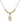 Saint Ignatius of Loyola Crystal Necklace | 1/2 inch | 4mm Beads   14kt Gold Filled