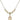 Saint Aloysius Gonzaga Crystal Necklace | 1/2 inch | 4mm Beads   14kt Gold Filled