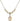 Saint Aloysius Gonzaga Crystal Necklace | 1/2 inch | 4mm Beads   14kt Gold Filled