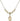 Our Lady of Lebanon Crystal Necklace | 1/2 inch | 4mm Beads   14kt Gold Filled
