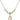 San Juan de la Cruz Crystal Necklace | 1/2 inch | 4mm Beads   14kt Gold Filled