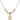 Saint Bernard of Clairvaux Crystal Necklace | 1/2 inch | 4mm Beads   14kt Gold Filled