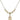 Saint Matilda Crystal Necklace | 1/2 inch | 4mm Beads   14kt Gold Filled