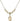 Saint Placidus Crystal Necklace | 1/2 inch | 4mm Beads   14kt Gold Filled