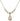 Saint Maurus Crystal Necklace | 1/2 inch | 4mm Beads   14kt Gold Filled