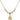 Our Lady of All Nations Crystal Necklace | 1/2 inch | 4mm Beads   14kt Gold Filled
