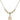 Our Lady of Mount Carmel Crystal Necklace | 1/2 inch | 4mm Beads   14kt Gold Filled
