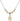 Our Lady of Mount Carmel Crystal Necklace | 1/2 inch | 4mm Beads   14kt Gold Filled