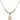 Our Lady of Peace Crystal Necklace | 1/2 inch | 4mm Beads   14kt Gold Filled
