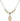 Our Lady of Peace Crystal Necklace | 1/2 inch | 4mm Beads   14kt Gold Filled