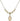 Blessed Trinity Crystal Necklace | 1/2 inch | 4mm Beads   14kt Gold Filled