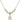 Saint Aaron Crystal Necklace | 1/2 inch | 4mm Beads   14kt Gold Filled