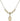 Saint Aaron Crystal Necklace | 1/2 inch | 4mm Beads   14kt Gold Filled