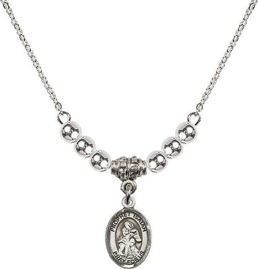 Collar de Cristal San Isaías | 1/2 pulgada | Cuentas de 4 mm | N22-9258