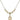 Saint Tarcisius Crystal Necklace | 1/2 inch | 4mm Beads   14kt Gold Filled