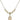 Saint Bernard of Montjoux Crystal Necklace | 1/2 inch | 4mm Beads   14kt Gold Filled