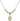 Saint Bernard of Montjoux Crystal Necklace | 1/2 inch | 4mm Beads   14kt Gold Filled