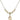 Saint Eugene de Mazenod Crystal Necklace | 1/2 inch | 4mm Beads   14kt Gold Filled