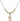 Saint Eugene de Mazenod Crystal Necklace | 1/2 inch | 4mm Beads   14kt Gold Filled
