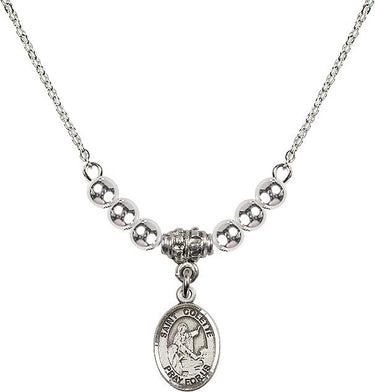Collar de cristal Santa Colette | 1/2 pulgada | Cuentas de 4 mm | N22-9268