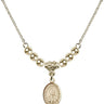 Blessed Pier Giorgio Frassati Crystal Necklace | 1/2 inch | 4mm Beads   14kt Gold Filled