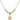 Saint John Vianney Crystal Necklace | 1/2 inch | 4mm Beads   14kt Gold Filled