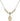 Saint John Vianney Crystal Necklace | 1/2 inch | 4mm Beads   14kt Gold Filled