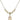 Saint Walter of Pontnoise Crystal Necklace | 1/2 inch | 4mm Beads   14kt Gold Filled