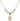 Saint Walter of Pontnoise Crystal Necklace | 1/2 inch | 4mm Beads   14kt Gold Filled