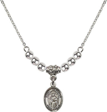 Collar de cristal Santa Débora | 1/2 pulgada | Cuentas de 4 mm | N22-9286